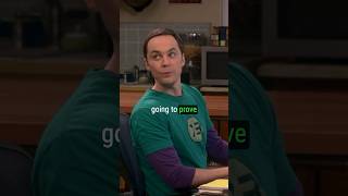 Sheldon - Going to prove | TBBT S09E22 #shorts