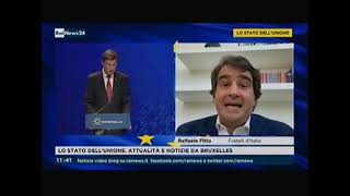 Intervento a RaiNews24 - Lo Stato dell'Unione