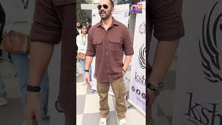 ROHIT SHETTY PROMOTING SINGHAM AGAIN AT MITHIBAI CULTURAL FESTIVAL KSHITIJ SHORTS |