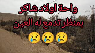 واحة اولاد شاكر اقليم الرشيدية بمنظر تدمع له العين  😢😢😢😢😢