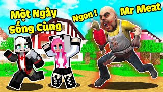 REDHOOD THỬ THÁCH 24H TRỐN KHỎI NHÀ CỦA MR MEAT TRONG MINECRAFT*MỀU THOÁT KHỎI NGÔI NHÀ ÔNG BÁN THỊT