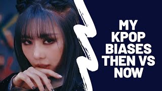 My Kpop Biases | Then vs Now