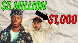 KSI Lost $3 Million! #Shorts