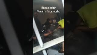 babak belur di hajar indra pelaku pembunuh gadis penjual gorengan ketangkap