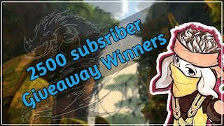 Guild Wars 2 Giveaway Winners - 2500 Subscriber Giveaway! [JUNE 2018]