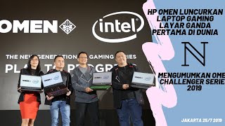 Press Conference I Product Launch HP OMEN Luncurkan Laptop Gaming Layar Ganda Pertama di Dunia