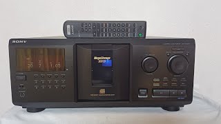 reproductor CD player Sony CDP-CX300 (video de funcionamiento para su venta) #vendido