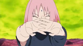 Sakura tells Naruto how they will come out of Kaguya dimension