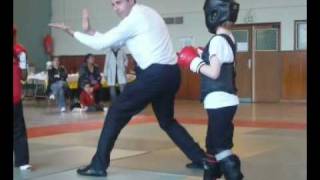 open de France de "boxe chinoise traditionnel" de  Marion PONA en noir (AS HUANG-DI)