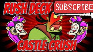 Castle Crush//-- Best Rush Deck 😱😱‎@castlegamingbydz  🙏🙏