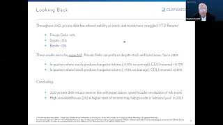 2023 Private Debt Outlook - Stable Performance