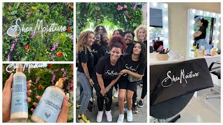 VLOG |  Working at the Shea Moisture salon in Rotterdam 🥰🇳🇱