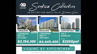 Cape Royale【圣淘沙岛上最高的滨海公寓】Living In Sentosa An Exciting View Awaits You In District 14!