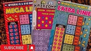 #zdrapki #lotto #504❗️😱😱RELAKS Z LINIAMI I KRZYŻÓWKĄ XXL 😱😱❗️