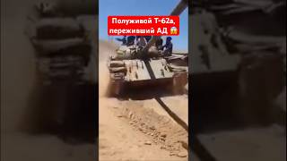 Полуживой Т-62а, переживший АД 😱 #shorts #миртанков #wot