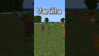 Minecraft vanilla vs Mod #shorts #meme #minecraft