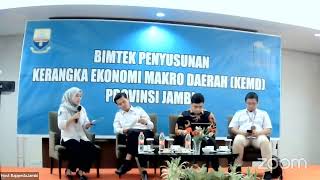 Bimtek Penyusunan Kerangka Ekonomi Makro Daerah (KEMD) Provinsi Jambi Tahun 2023