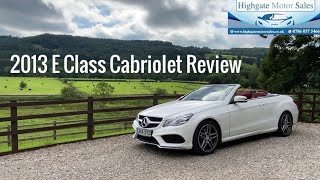 2013 Pre-owned Mercedes E class Facelift Cabriolet Review - Should you buy one?