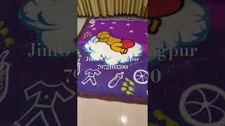 #babyshower /#babyshowerdecorations /#dohalejevan /#rangolidesigns /Baby Shower rangoli