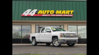 Save More @ 44 on this 2015 Chevy Silverado