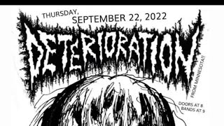 Deterioration Live @ Trip Six 9/22/2022