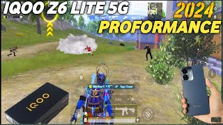 Iqoo z 6 lite 5G bgmi test💥rush gameplay solo vs squad 40 fps device⚡IQOO Z6 lite 5G PUBG test