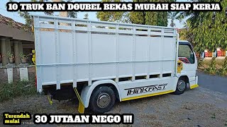 HARGA TRUK BAN DOUBLE BEKAS MULAI 30 JUTAAN NEGO || UPDATE TERBARU 2023 || JUAL BELI TRUK BEKAS