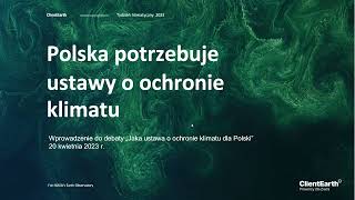 21.04.23 Debata "Jak Polska lokalna może dojść do neutralności klimatycznej?" - Tydzień Klimatyczny