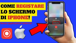 COME REGISTARE LO SCHERMO DI IPHONE! (Con voce)