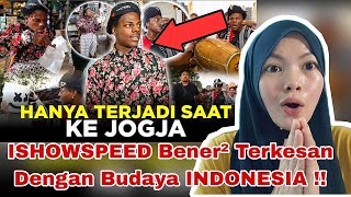 ISHOWSPEED BENER² TERKESAN DENGAN BUDAYA INDONESIA YANG ADA DI JOGJA‼️🇲🇾 REACTION