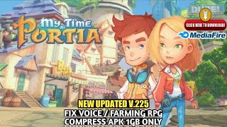 MY TIME AT PORTIA (MOD) NEW VERSION 225 APK | Android GamePLAY | Download link