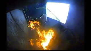 Watch the moment a fire started inside one of our recycling trucks.