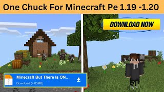 One Chunk Minecraft Download Pe 1.19 | Minecraft But It’s One Chunk Like @YesSmartyPie @AnshuBisht