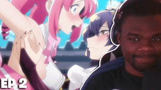 SHE'S LIKE TO TORTUE THEM!!?!?! Gushing Over Magical Girls Episode 2 REACTION