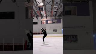 Omg did I finally unlock a new spin?👀 #iceskating #figureskating