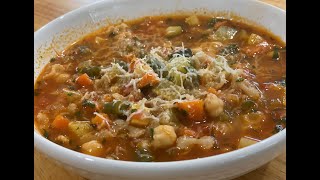 Delicious ITALIAN MINESTRONE SOUP Recipe