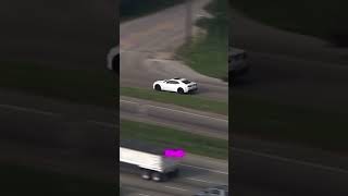 White Camaro Car Chase 😨😱 #cars #chase #police #fyp #foryou #edit #viral #shorts