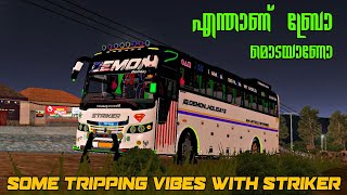 എന്താണ് ബ്രോ മോഡയാണോ 😹😬||Dropping trip goes wrong ||Demon holidays striker ||#bussidmods