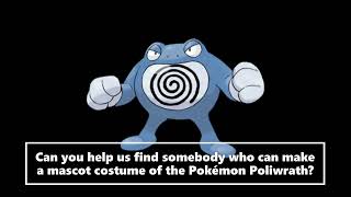 New Pokemon Mascot Costume Ideas Poliwrath (Pokemon Red and Blue)