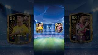 RONALDO VS MESSI TOTS VERSION !! #youtubeshorts #viral