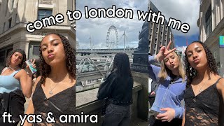 COME SHOPPING W ME IN LONDON!! reuniting with yas & amira!!