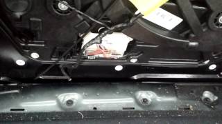 2012 Dodge Caravan Rear Sliding Door Panel Removal