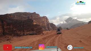 Amazing Wadirum Desert Scenery