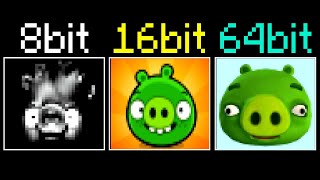 Bad Piggies но каждый раз больше бит