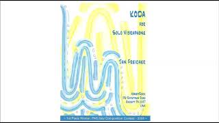 KODA for solo vibraphone, Jan Freicher