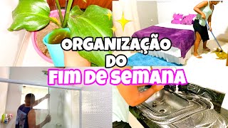 FAXINA  PARA O FIM DE SEMANA 💕Motivação de limpeza ✨