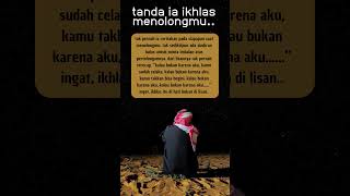 Tanda Ia Ikhlas Menolongmu #ikhlas #youtubeshorts