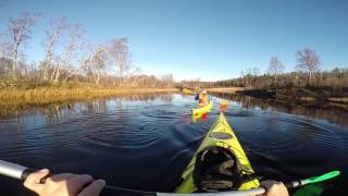 Kajakk padling på Holmvatn 2016