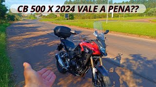 CB 500X 2024 PRIMEIRAS IMPRESSÕES VEJA TUDO SOBRE ESSA MOTO