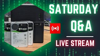 Saturday Live Q&A: TrueNAS Testing, XCP-ng Testing, Homelab And Other Tech Topics